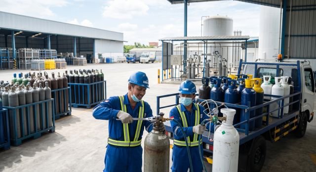 distributor gas industri - stock5