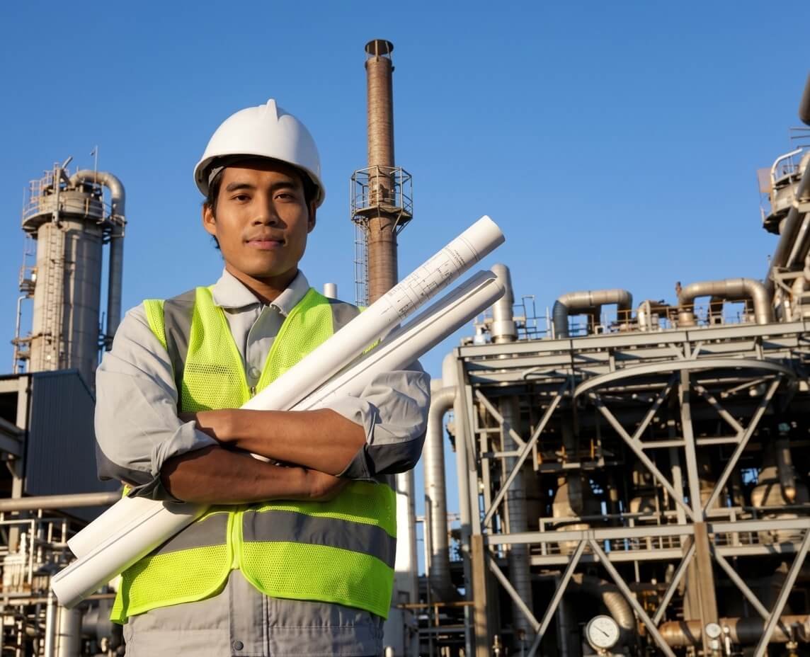 distributor gas industri - stock 8